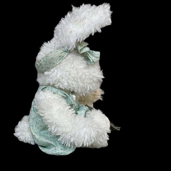 Boyds Bears Plush Juniper Bunnyhug White Rabbit TAGS #916501 Stuffed Animal Toy - Picture 7 of 16